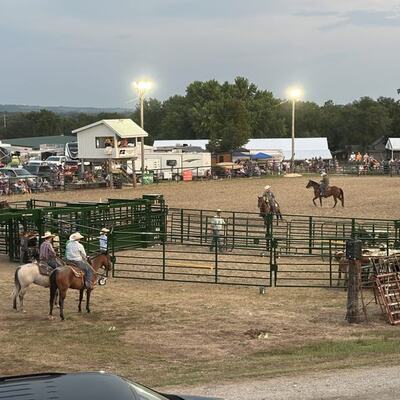 Volunteers renovated the rodeo arena- thank you to Wabaunsee County Farm Bureau for your sponsorship