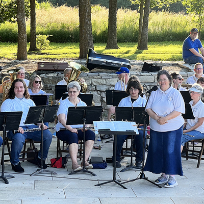Flint Hills Community Band at the Ruin