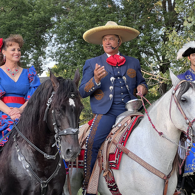 Charro Jerry Diaz and Family Horse Show