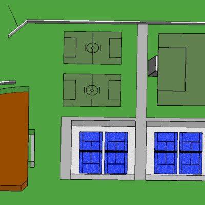 Area for soccer fields and existing ball field improvements